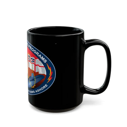 SSP ITFAC SWS Ashore (U.S. Navy) Black Coffee Mug-Go Mug Yourself