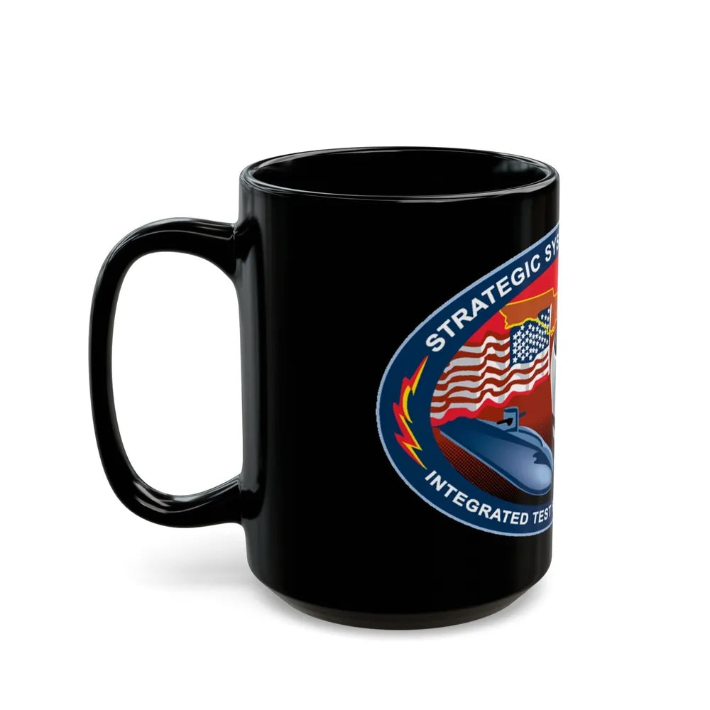 SSP ITFAC SWS Ashore (U.S. Navy) Black Coffee Mug-Go Mug Yourself