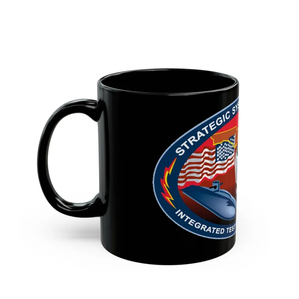 SSP ITFAC SWS Ashore (U.S. Navy) Black Coffee Mug-Go Mug Yourself