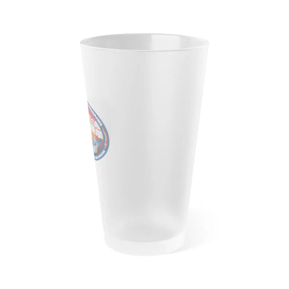 SSP ITFAC SWS Ashore (U.S. Navy) Frosted Pint Glass 16oz-Go Mug Yourself