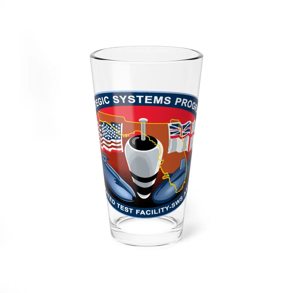 SSP ITFAC SWS Ashore (U.S. Navy) Pint Glass 16oz-16oz-Go Mug Yourself