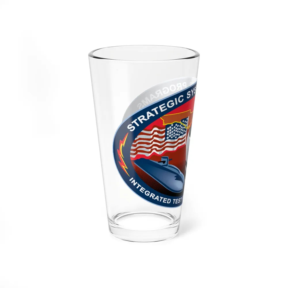 SSP ITFAC SWS Ashore (U.S. Navy) Pint Glass 16oz-Go Mug Yourself