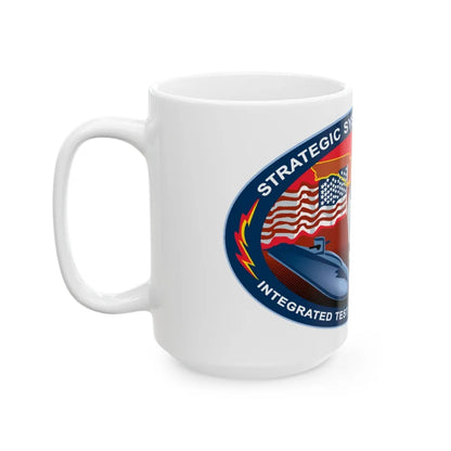 SSP ITFAC SWS Ashore (U.S. Navy) White Coffee Mug-Go Mug Yourself