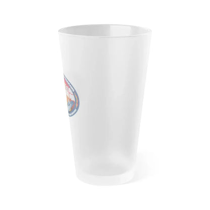 SSP ITFAC SWS Ashore (U.S. Navy) Frosted Pint Glass 16oz - Go Mug Yourself