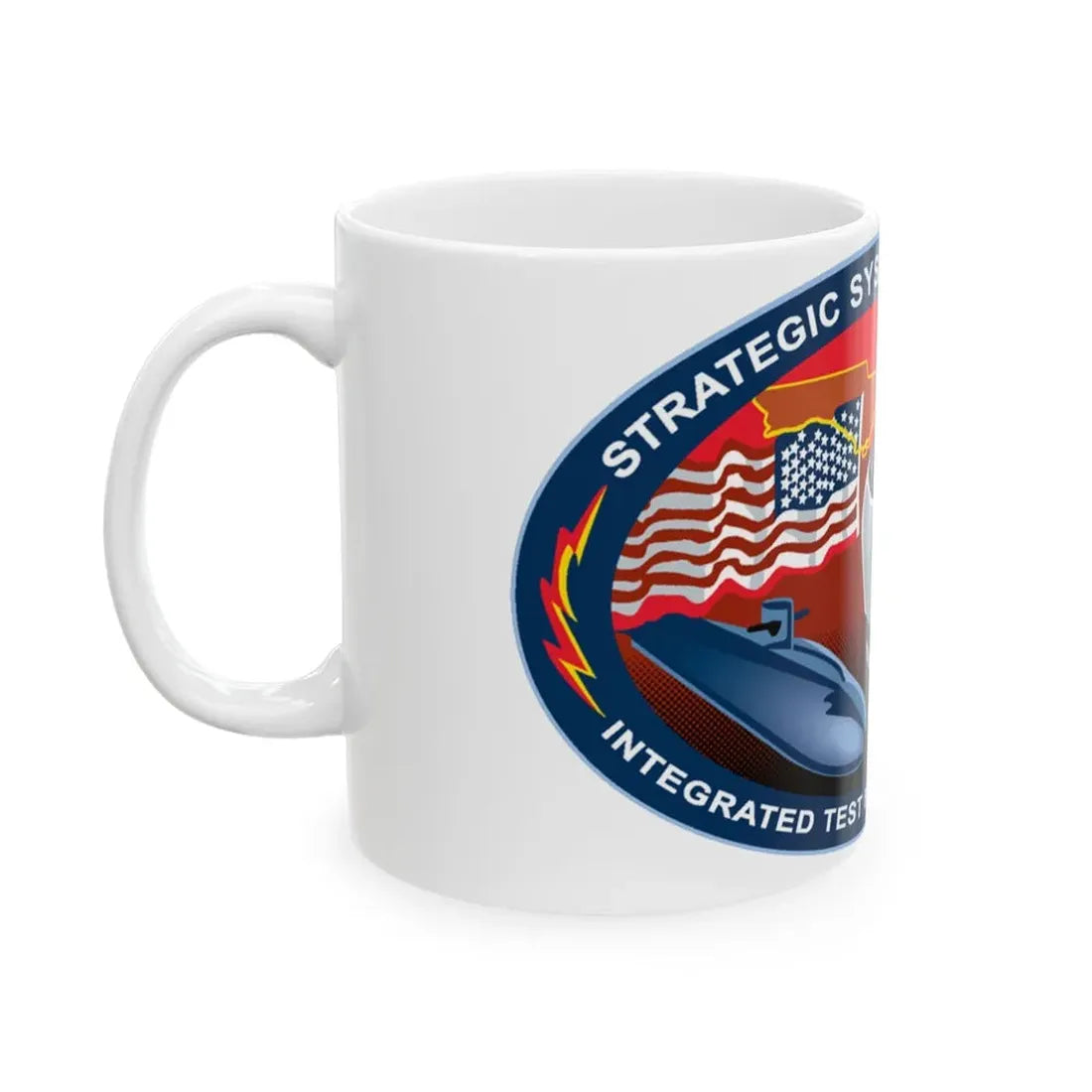 SSP ITFAC SWS Ashore (U.S. Navy) White Coffee Mug - Go Mug Yourself