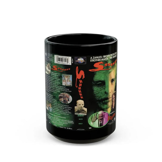 SSSSSSS (VHS COVER) - Black Coffee Mug 15oz - Go Mug Yourself
