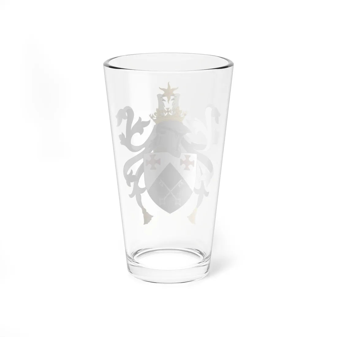 St Aidans College (England) (Coat of Arms) Pint Glass 16oz - Go Mug Yourself