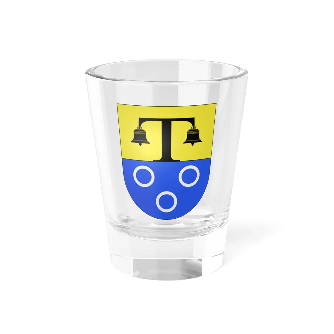 St. Antoni-coat of arms (Switzerland) (Coat of Arms) Shot Glass 1.5oz 1.5oz - Go Mug Yourself