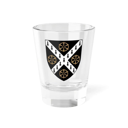 St-Catherines College Oxford Coat Of Arms (England) (Coat of Arms) Shot Glass 1.5oz 1.5oz - Go Mug Yourself