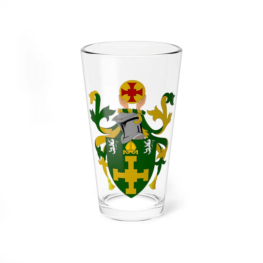 St Chads college Durham (England) (Coat of Arms) Pint Glass 16oz 16oz - Go Mug Yourself