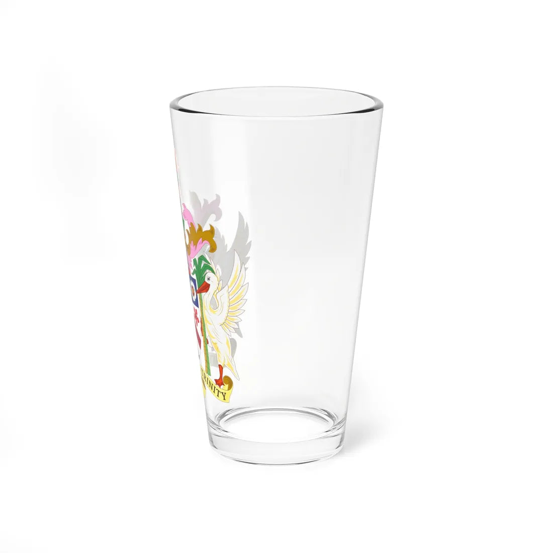 St Christopher-Nevis-Anguilla Coat of Arms (Saint Kitts and Nevis) (Coat of Arms) Pint Glass 16oz - Go Mug Yourself