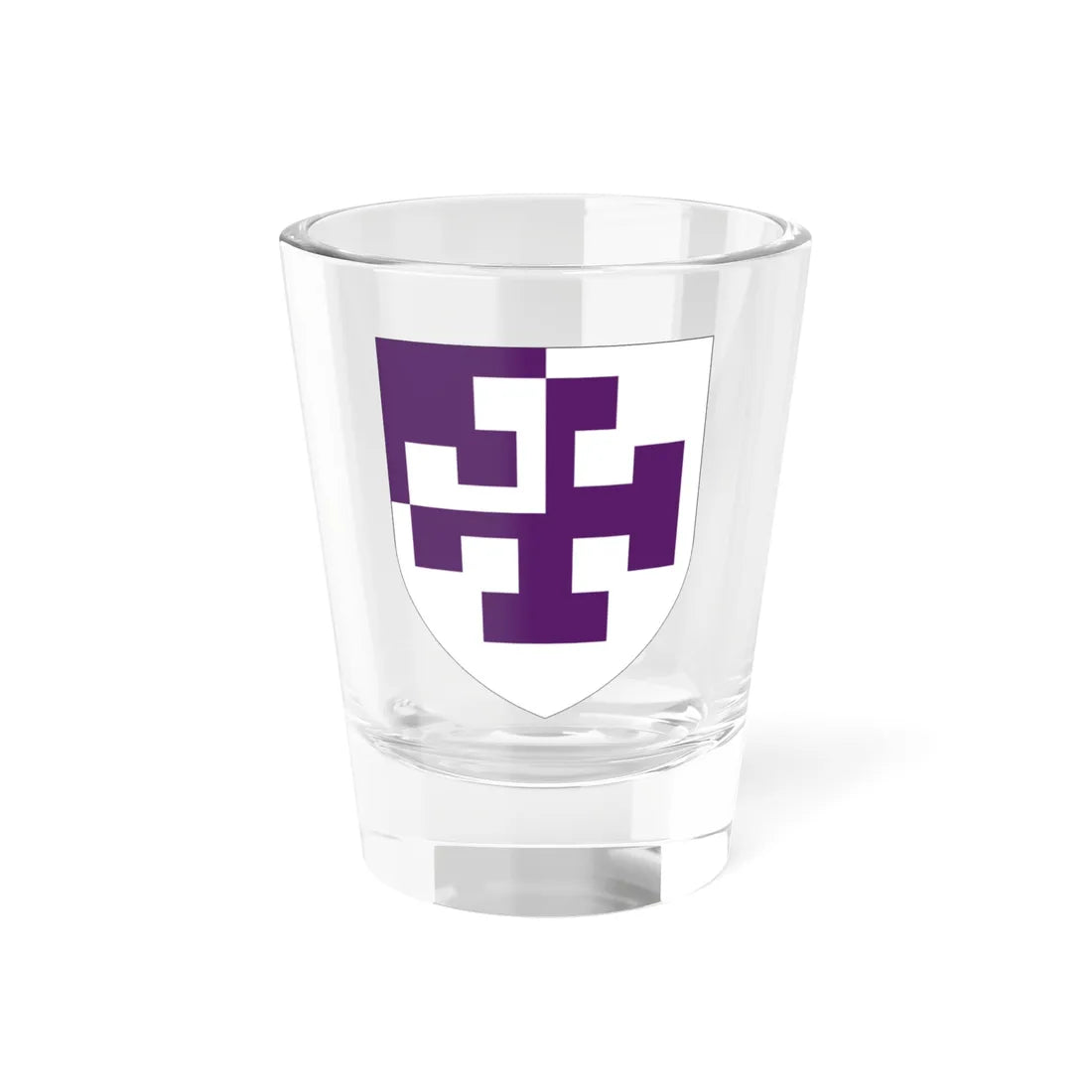 St Cross College Oxford arms (England) (Coat of Arms) Shot Glass 1.5oz 1.5oz - Go Mug Yourself