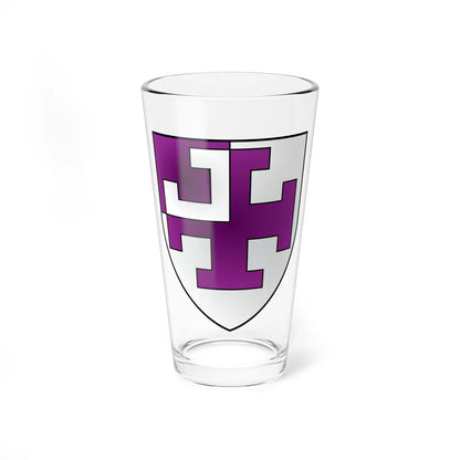 St-Cross College Oxford Coat Of Arms (England) (Coat of Arms) Pint Glass 16oz 16oz - Go Mug Yourself