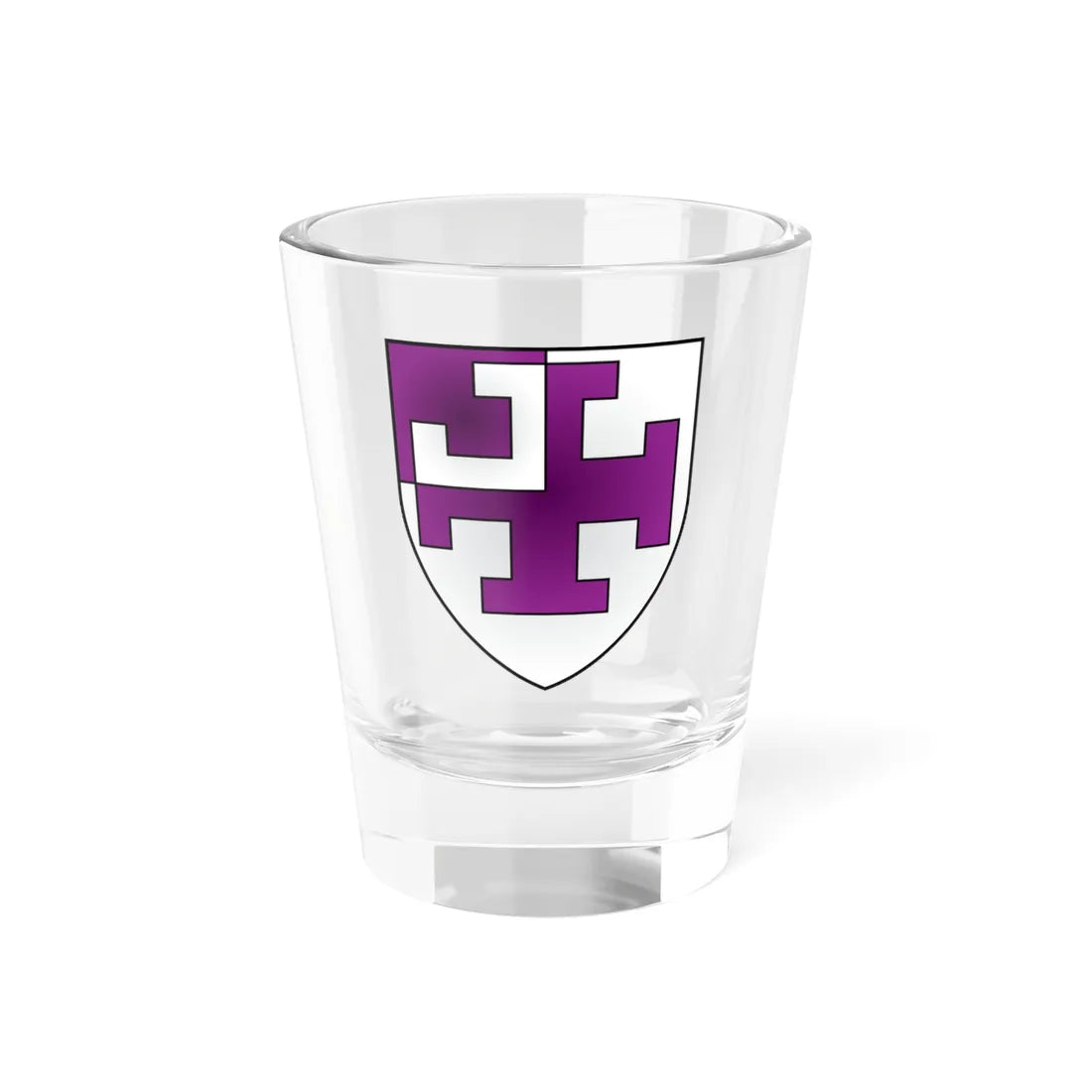 St-Cross College Oxford Coat Of Arms (England) (Coat of Arms) Shot Glass 1.5oz 1.5oz - Go Mug Yourself