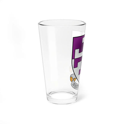 St-Cross College Oxford Coat Of Arms Motto (England) (Coat of Arms) Pint Glass 16oz - Go Mug Yourself