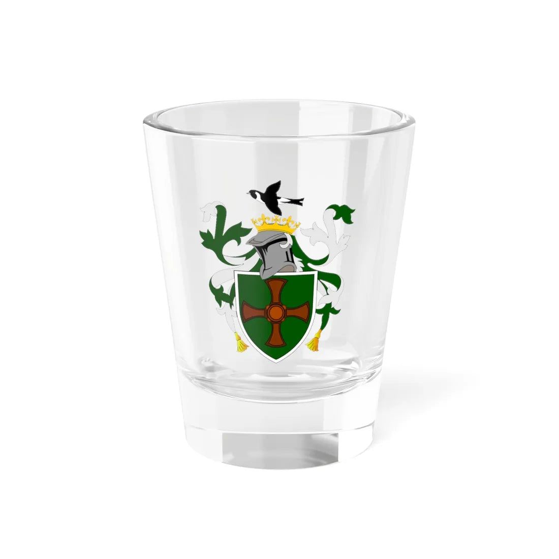 St Cuthberts Society Durham (England) (Coat of Arms) Shot Glass 1.5oz 1.5oz - Go Mug Yourself