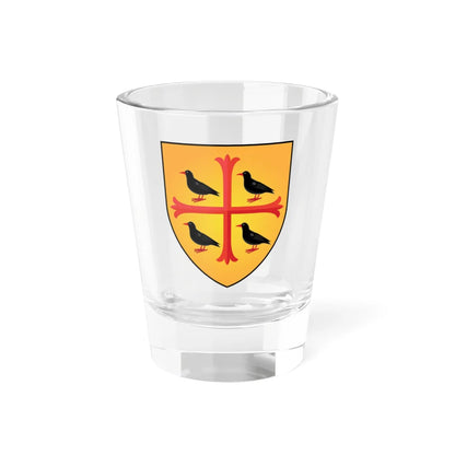 St-Edmund-Hall College Oxford Coat Of Arms (England) (Coat of Arms) Shot Glass 1.5oz 1.5oz - Go Mug Yourself
