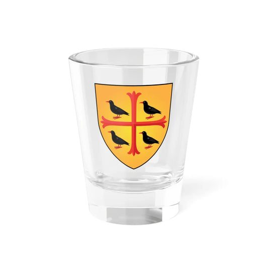 St-Edmund-Hall College Oxford Coat Of Arms (England) (Coat of Arms) Shot Glass 1.5oz 1.5oz - Go Mug Yourself