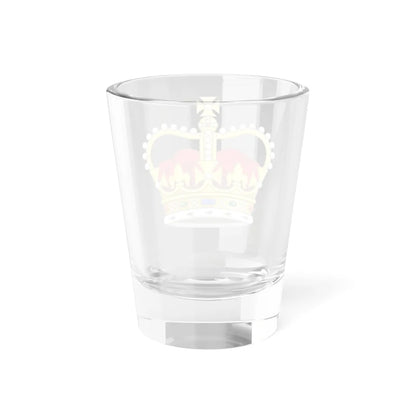 St Edwards Crown 3D (United Kingdom) (Coat of Arms) Shot Glass 1.5oz - Go Mug Yourself