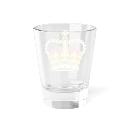 St Edwards Crown plain 3D (United Kingdom) (Coat of Arms) Shot Glass 1.5oz - Go Mug Yourself