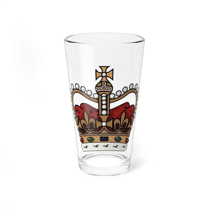 St. Edwards Crown (United Kingdom) (Coat of Arms) Pint Glass 16oz 16oz - Go Mug Yourself