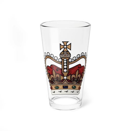St. Edwards Crown (United Kingdom) (Coat of Arms) Pint Glass 16oz 16oz - Go Mug Yourself
