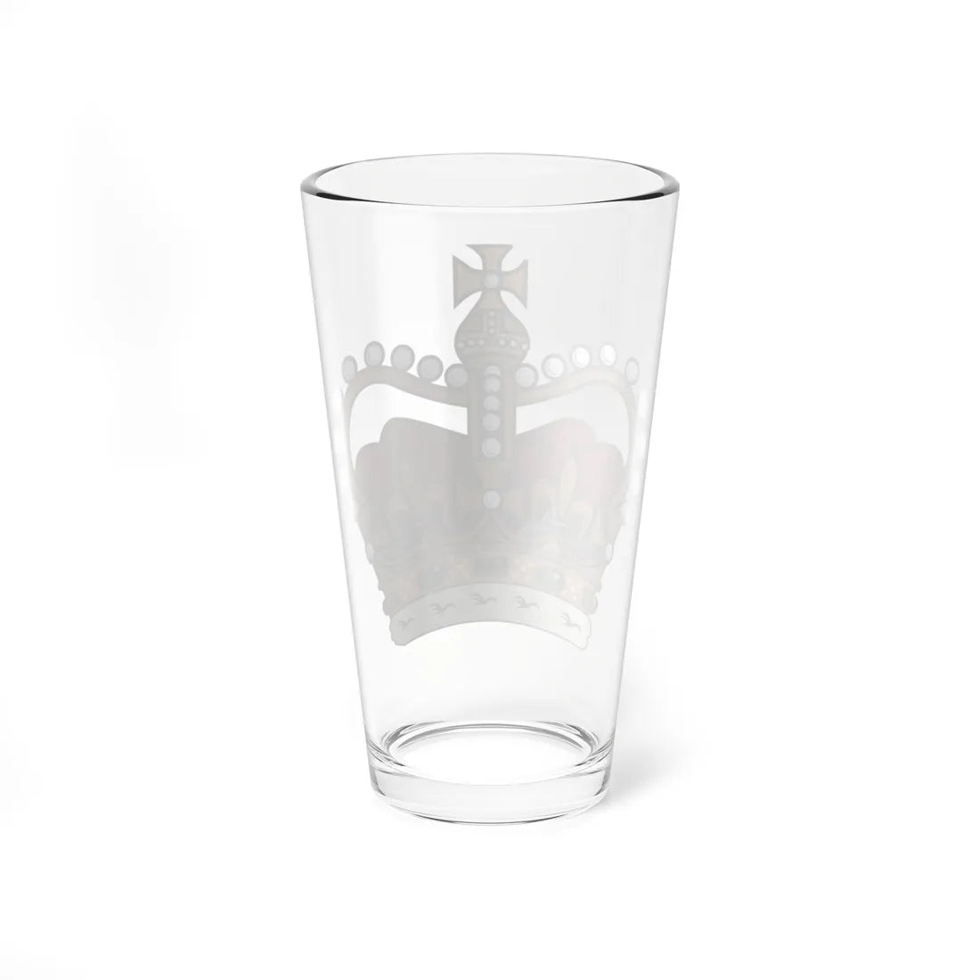 St. Edwards Crown (United Kingdom) (Coat of Arms) Pint Glass 16oz - Go Mug Yourself