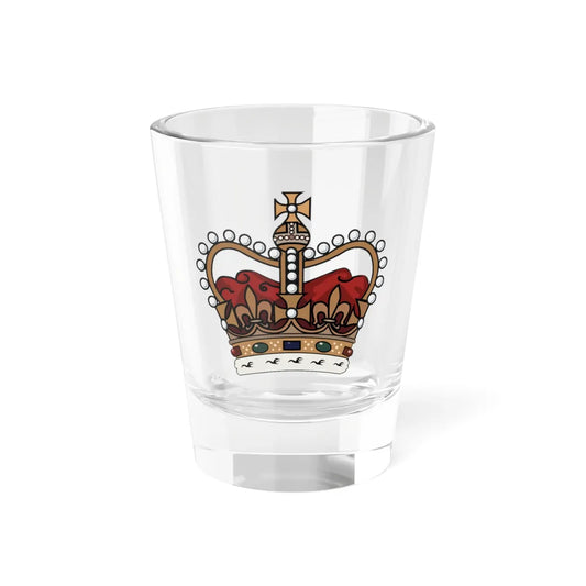 St. Edwards Crown (United Kingdom) (Coat of Arms) Shot Glass 1.5oz 1.5oz - Go Mug Yourself