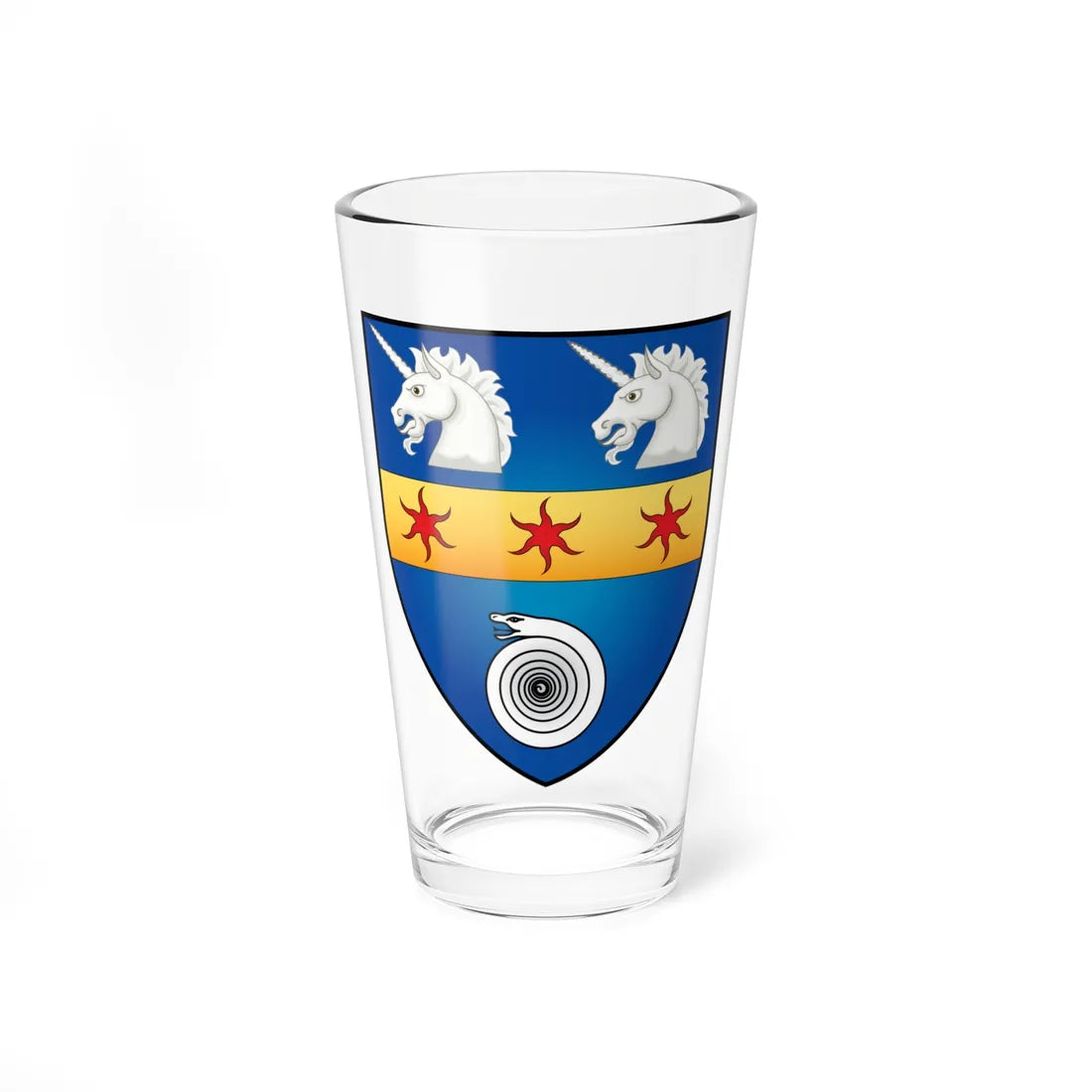 St-Hildas College Oxford Coat Of Arms (England) (Coat of Arms) Pint Glass 16oz 16oz - Go Mug Yourself