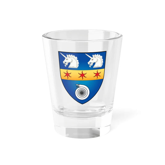 St-Hildas College Oxford Coat Of Arms (England) (Coat of Arms) Shot Glass 1.5oz 1.5oz - Go Mug Yourself