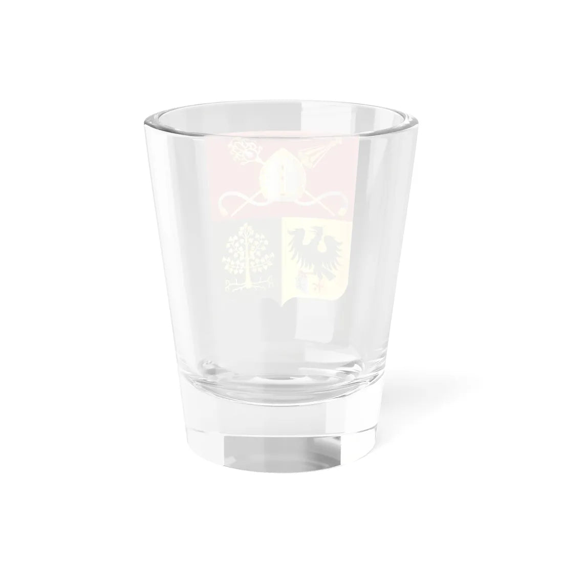 St. Jan Evangelist s Hertogenbosch wapen (Netherlands) (Coat of Arms) Shot Glass 1.5oz - Go Mug Yourself