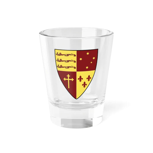 St Johns College University of Queensland Shield (Australia) (Coat of Arms) Shot Glass 1.5oz 1.5oz - Go Mug Yourself