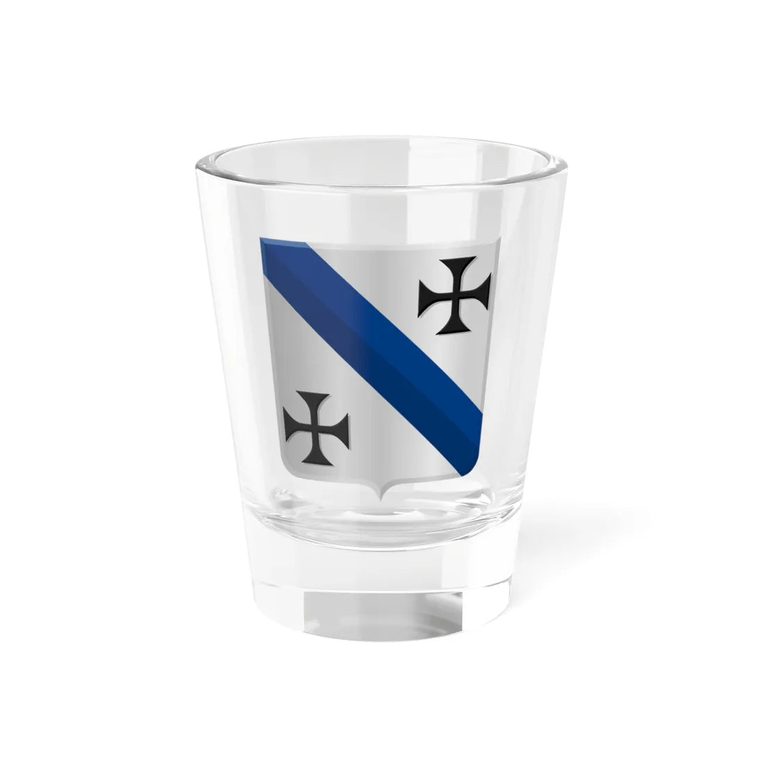 St Kruis wapen (Netherlands) (Coat of Arms) Shot Glass 1.5oz 1.5oz - Go Mug Yourself