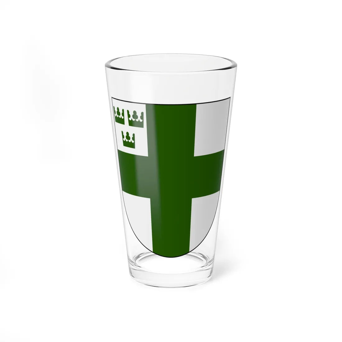 St Lazarusorden - Storprioratet Sverige vapen (Sweden) (Coat of Arms) Pint Glass 16oz 16oz - Go Mug Yourself