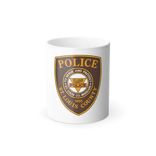 St Louis County Police - Color Changing Mug 11oz-11oz-Go Mug Yourself