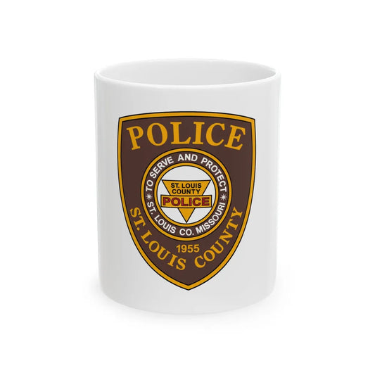St Louis County Police - White Coffee Mug 11oz - Go Mug Yourself