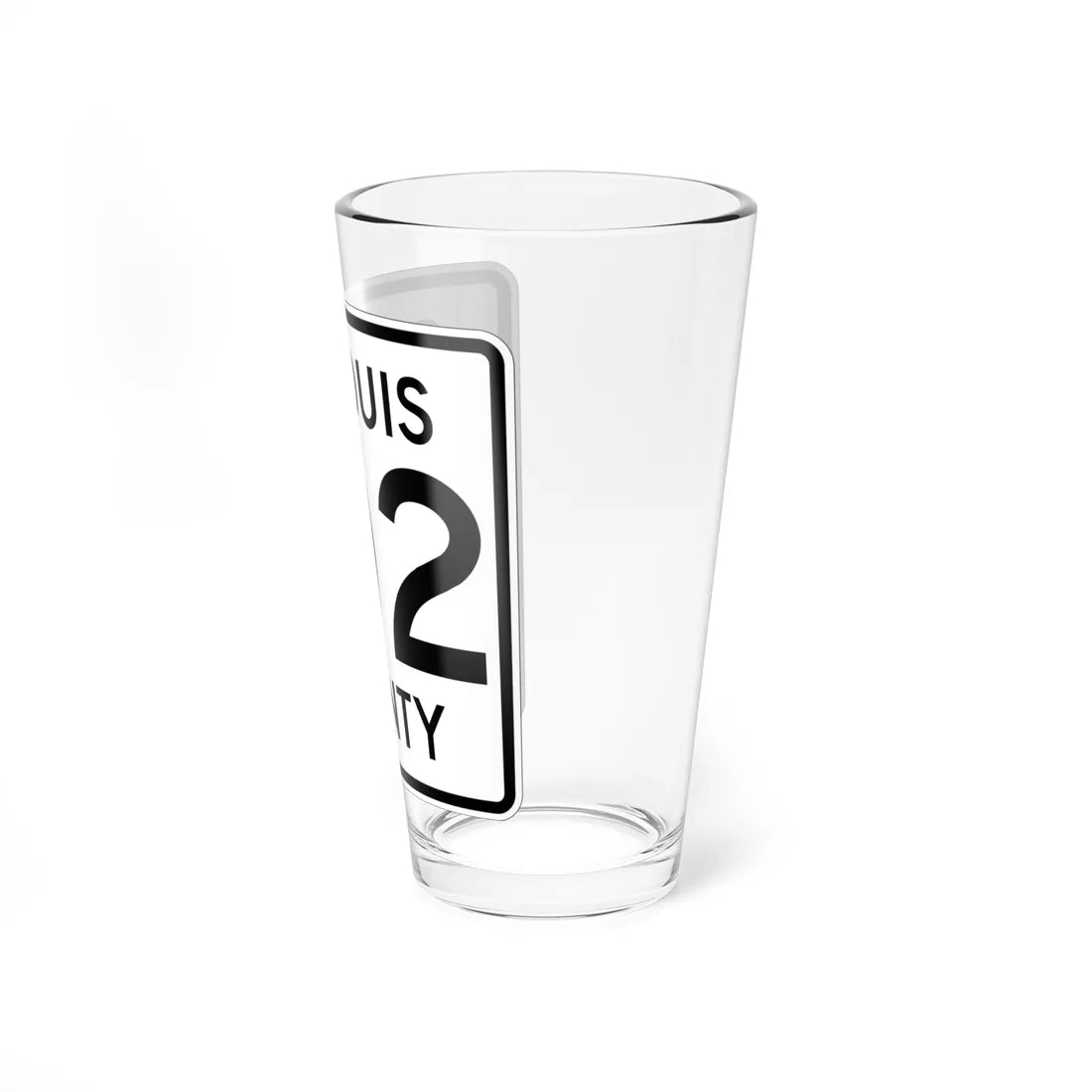 St Louis County Route 102 MN (Minnesota) (Road Sign) Pint Glass 16oz - Go Mug Yourself