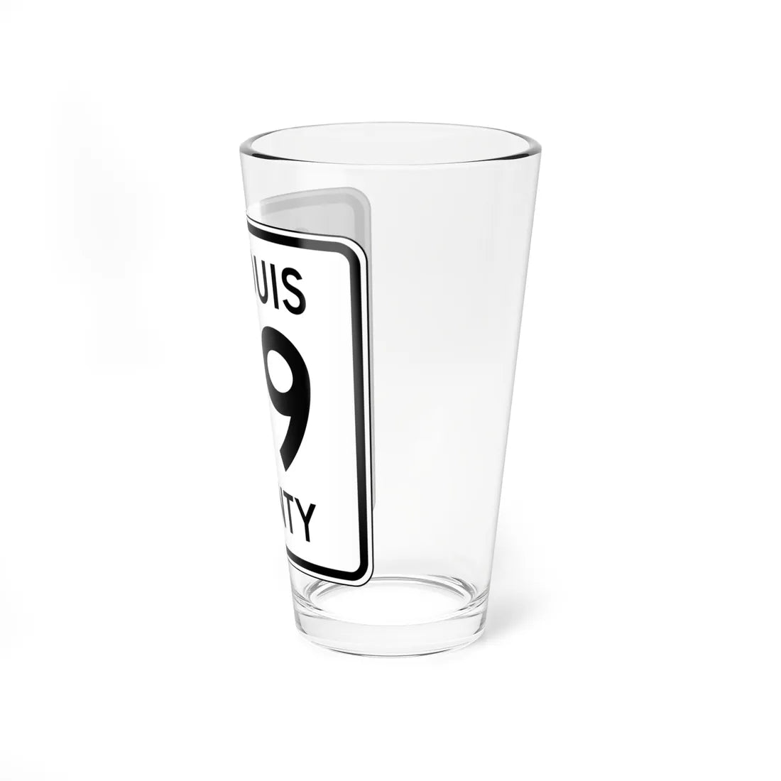St Louis County Route 49 MN (Minnesota) (Road Sign) Pint Glass 16oz - Go Mug Yourself