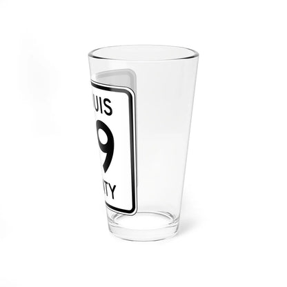 St Louis County Route 49 MN (Minnesota) (Road Sign) Pint Glass 16oz - Go Mug Yourself