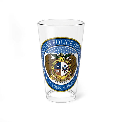 St Louis Metropolitan Police Department - Pint Glass 16oz-16oz-Go Mug Yourself