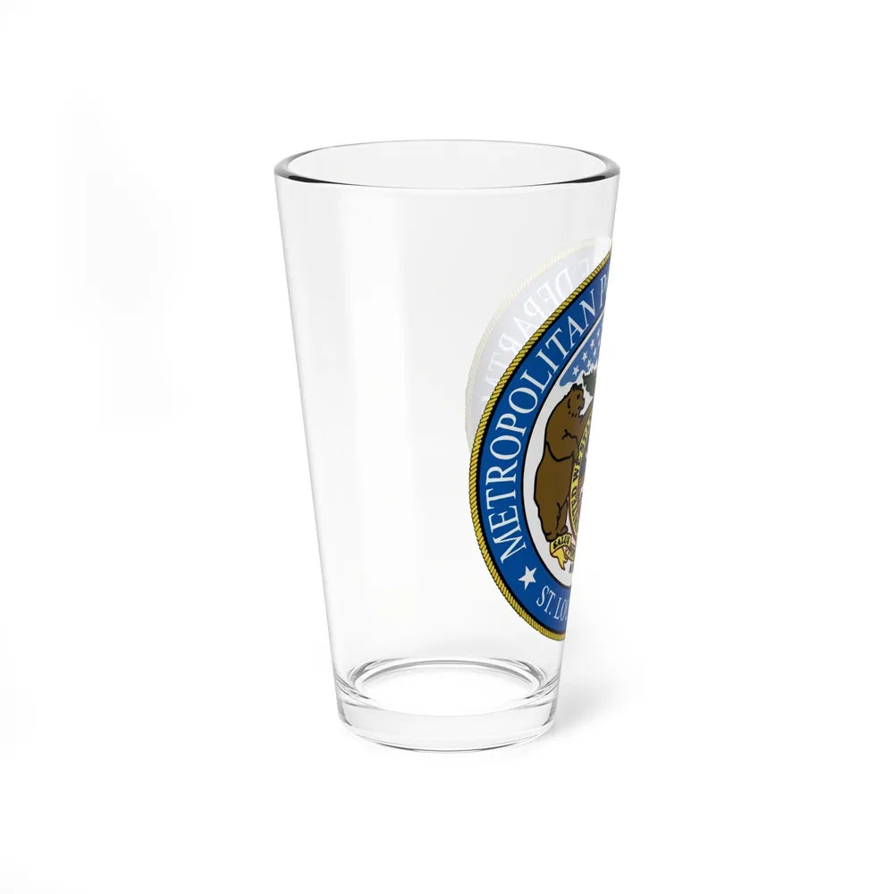 St Louis Metropolitan Police Department - Pint Glass 16oz-Go Mug Yourself