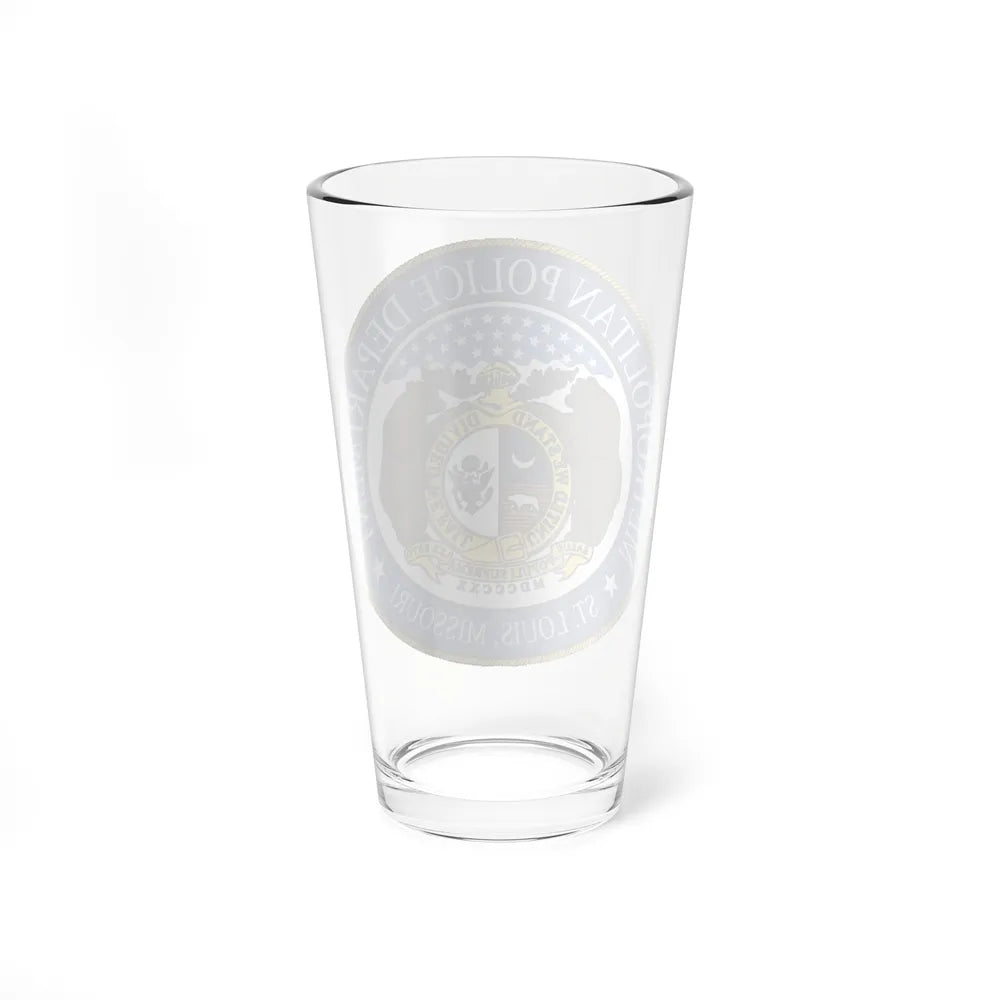 St Louis Metropolitan Police Department - Pint Glass 16oz-Go Mug Yourself