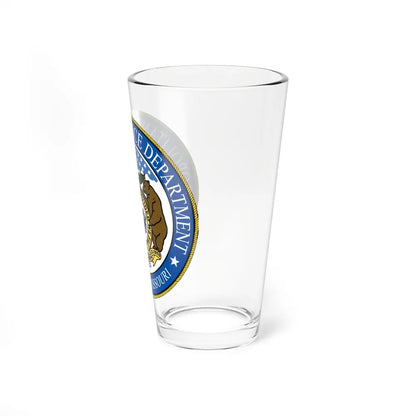 St Louis Metropolitan Police Department - Pint Glass 16oz-Go Mug Yourself