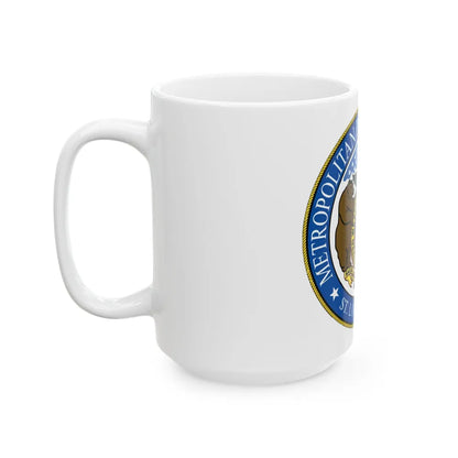 St Louis Metropolitan Police Department - White Coffee Mug-Go Mug Yourself