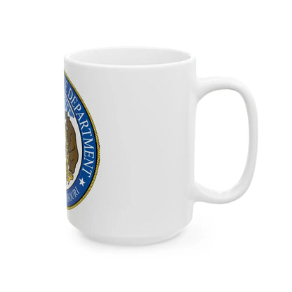 St Louis Metropolitan Police Department - White Coffee Mug-Go Mug Yourself