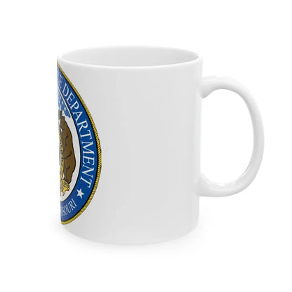 St Louis Metropolitan Police Department - White Coffee Mug-Go Mug Yourself