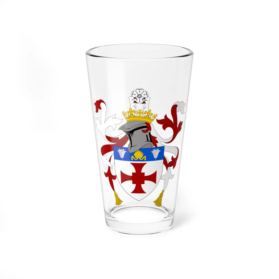 St Marys College Durham (England) (Coat of Arms) Pint Glass 16oz 16oz - Go Mug Yourself