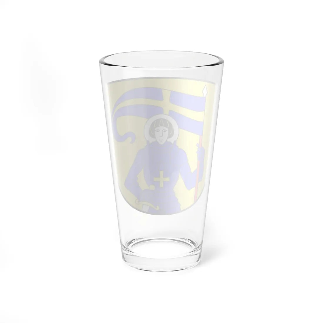 St Moritz wappen (Switzerland) (Coat of Arms) Pint Glass 16oz - Go Mug Yourself