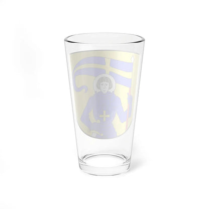 St Moritz wappen (Switzerland) (Coat of Arms) Pint Glass 16oz - Go Mug Yourself