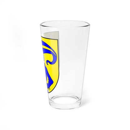 St Moritz wappen (Switzerland) (Coat of Arms) Pint Glass 16oz - Go Mug Yourself